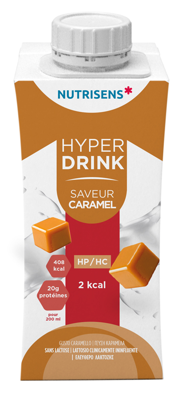 HYPERDRINK 2KCAL Caram.4x200ml