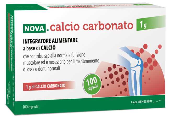 CALCIO Carb.100Cps 1g N.A.