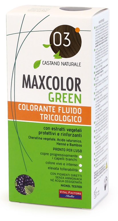MAX COLOR GREEN 03 CASTANO NAT