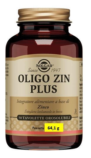 OLIGO ZIN Plus 50*Tav.SOLGAR