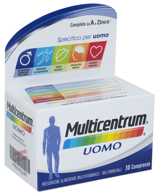 MULTICENTRUM UOMO 30CPR