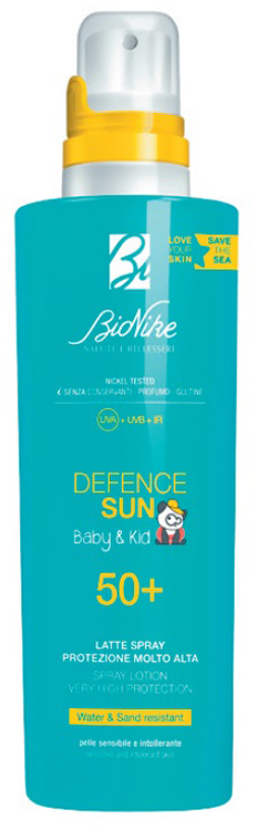 DEFENCE SUN Baby & Kid Latte Solare Spray Pediatrico SPF50+ 200ml