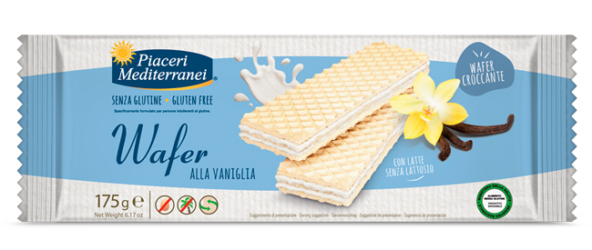 PIACERI MED.Wafer Vaniglia175g