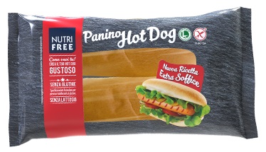 NUTRIFREE Panino Hot Dog 65g