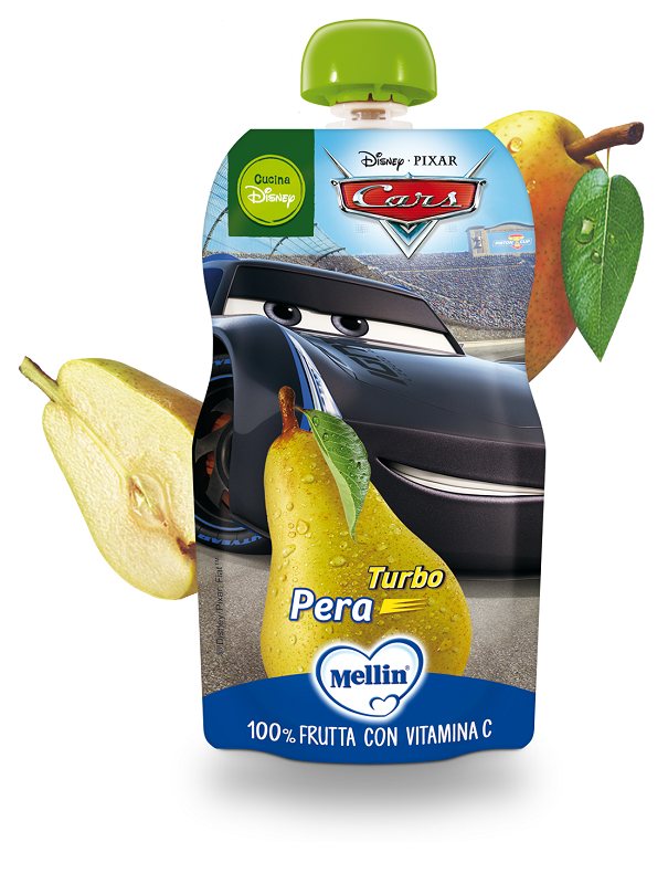 MELLIN Pouch Cars Pera 110g
