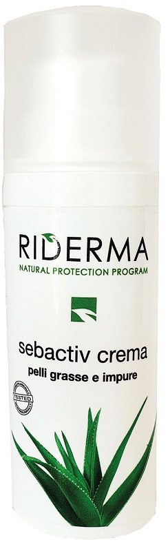 RIDERMA Sebactiv Crema Gel Aloe Vera Pelle Grassa Impura 50ml
