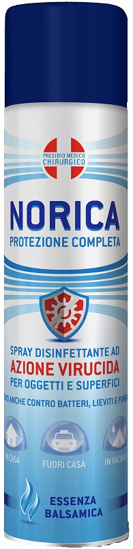 NORICA PROTEZIONE COMPLETA ESSENZA BALSAMICA Spray disinfettante per oggetti e superfici 300ml