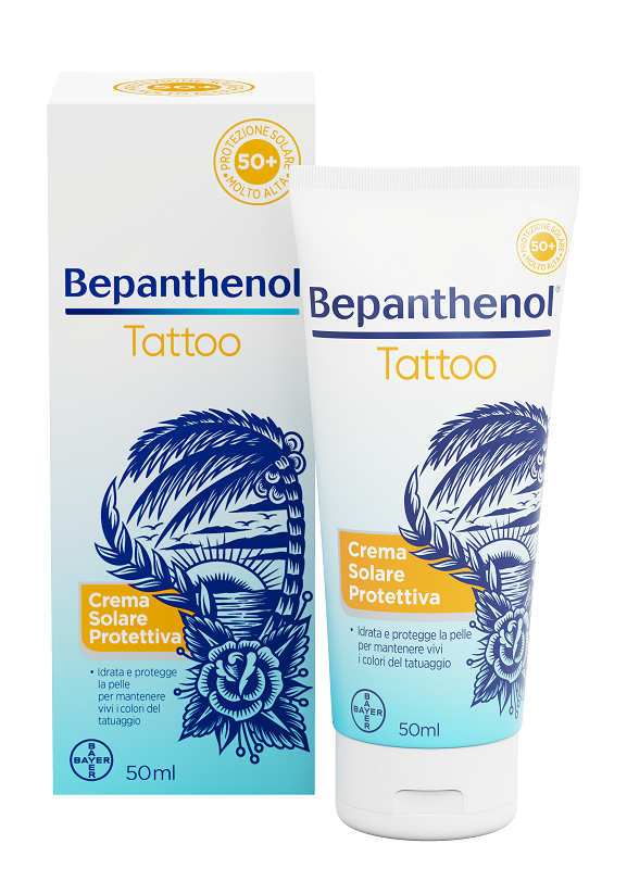 BEPANTHENOL Tattoo Crema Solare 50ml