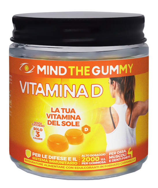 MIND THE GUMMY Vit.D 30Past.
