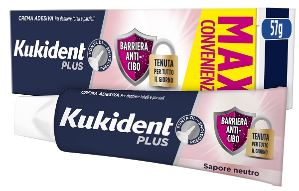 KUKIDENT Plus Sapore Neutro 57g