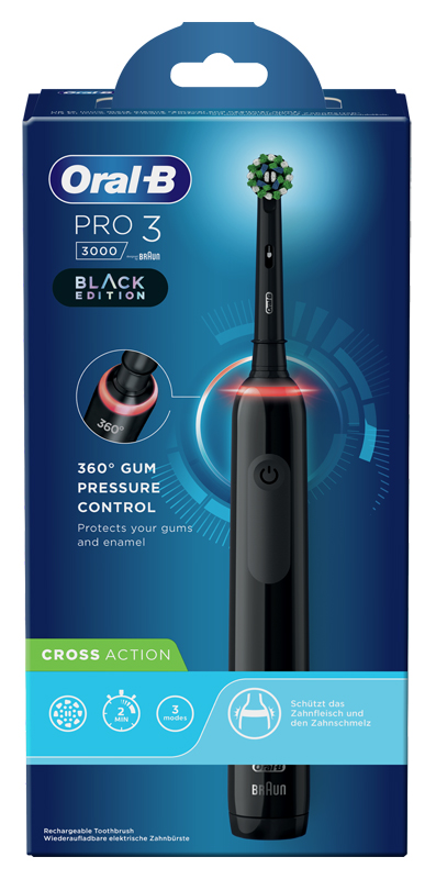 ORAL-B Power PRO 3 Black C/Act