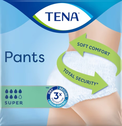 TENA PANTS SUPER M 10PZ 3538<