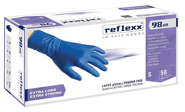 GAMMADIS Guanti Latt.S/P L 100