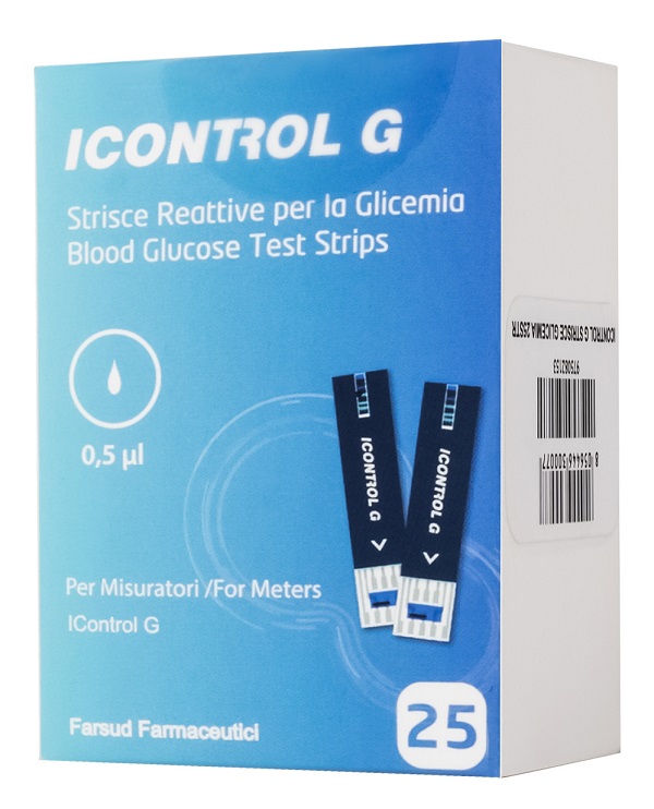 ICONTROL G Strisce 25 Pezzi