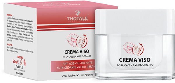 THOTALE CREMA VISO ANTI ETA' ROSA CANINA E MELOGRANO 50ML