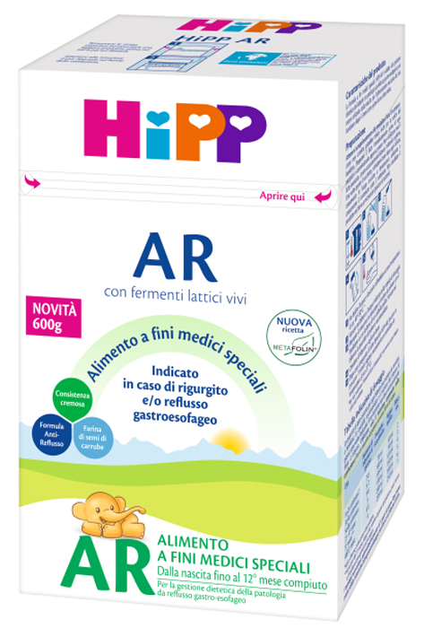 HIPP AR Latte Anti-Reflusso 600g