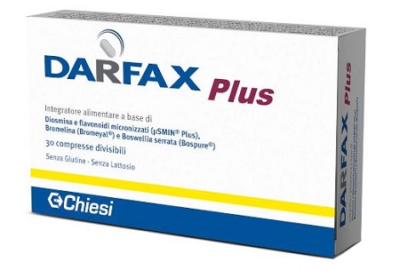 DARFAX Plus 30 Compresse - Drenaggio dei liquidi corporei e funzionalità del microcircolo