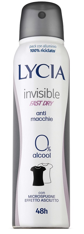 LYCIA Deodorante Invisible Spray Effetto Asciutto 150ml