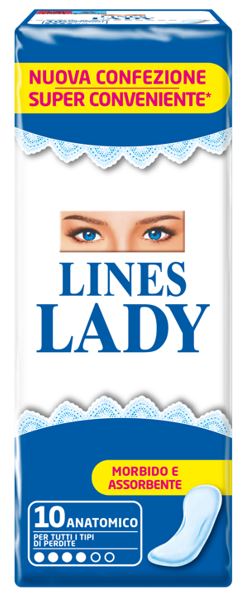 LINES LADY Anatomico 10pz