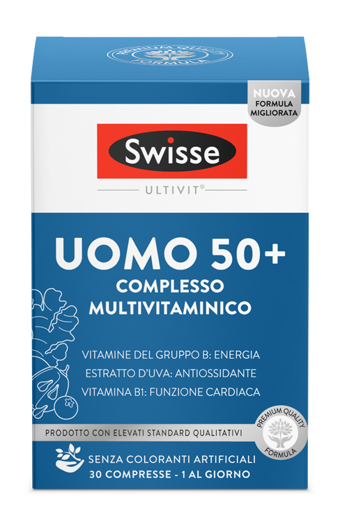 SWISSE MultiVit.Uomo*50+ 30Cpr