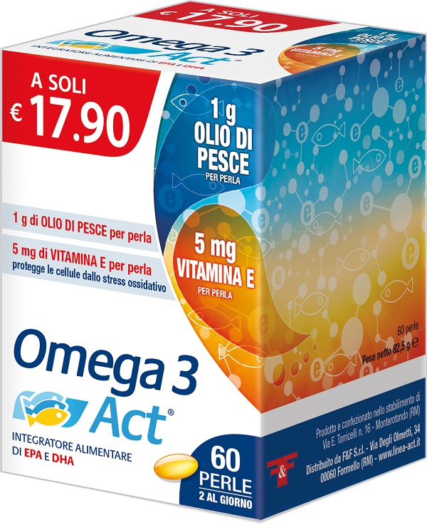 OMEGA 3 ACT 60 Perle1000mg