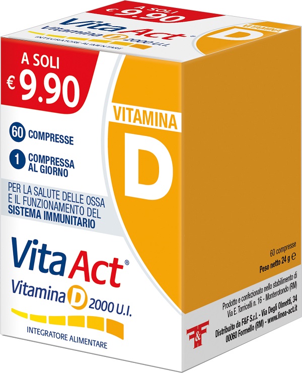 VITA ACT Vit.D2000 60 Cpr