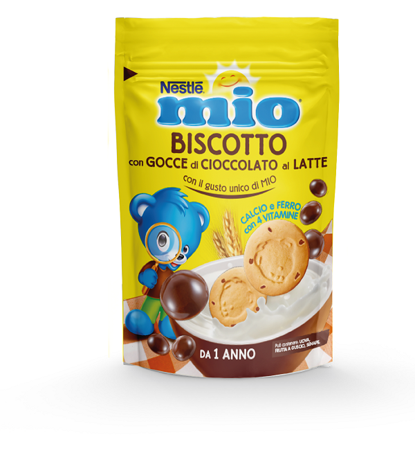 MIO Bisc.Gtt Ciocc/Latte 150g