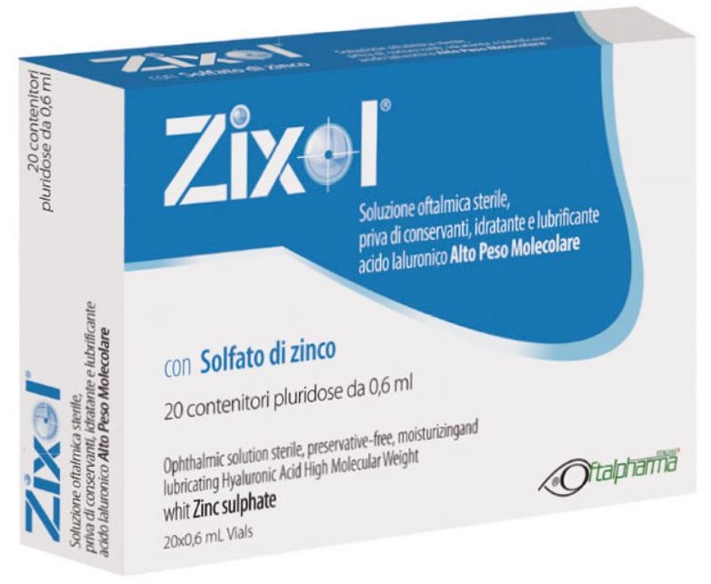 ZIXOL Gocce Oculari 20 flaconcini 0,6ml