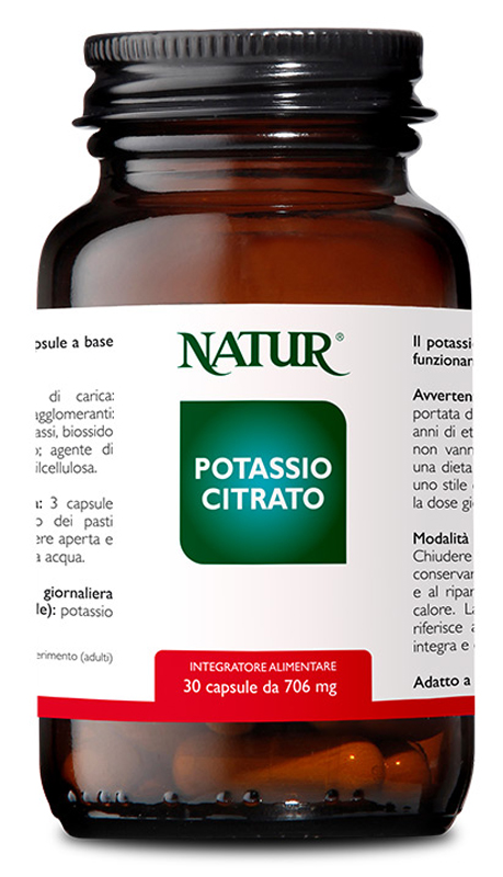 POTASSIO Citrato 30 Cps NATUR