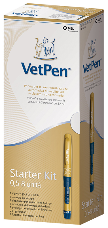 CANINSULIN VET PEN 8 UI STARTE