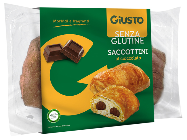 GIUSTO S/G Saccott.Ciocc.4x80g