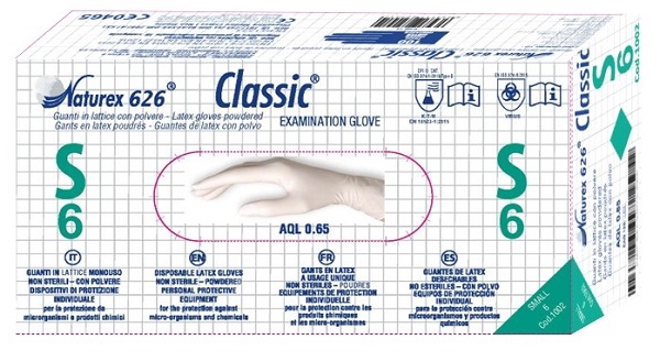 GUANTI Lattice S 100pz NATUREX