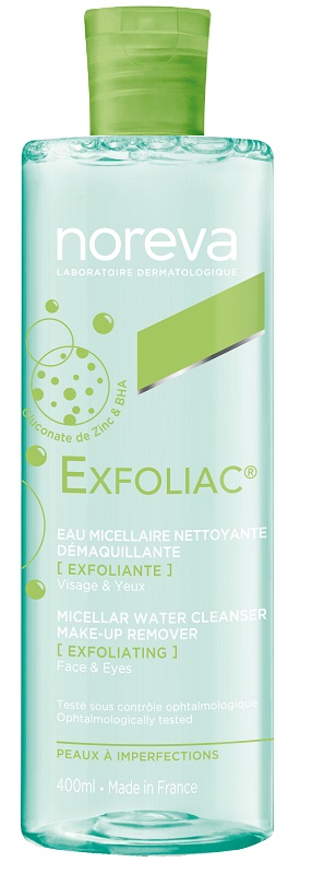 EXFOLIAC Acqua Micel.Det.400ml