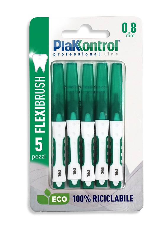 PLAKKONTROL FLEXIBRUSH 0,8 5PZ