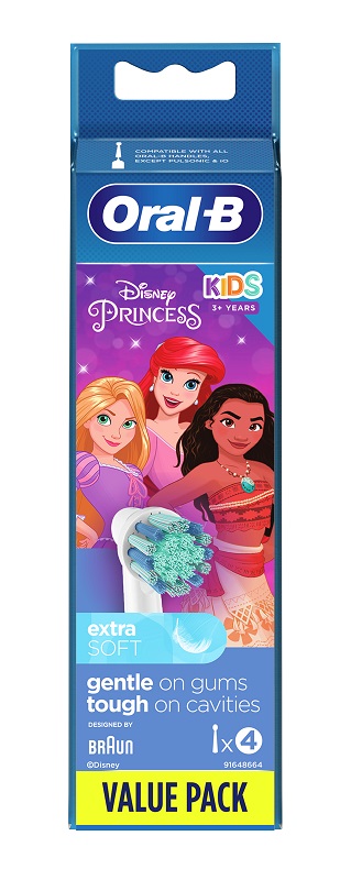 ORAL-B Ric.CAR/MICK/PRINC 4pz