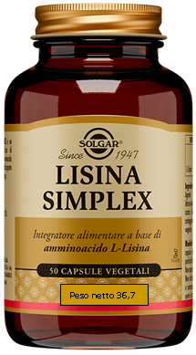 LISINA SIMPLEX 50*Cps SOLGAR