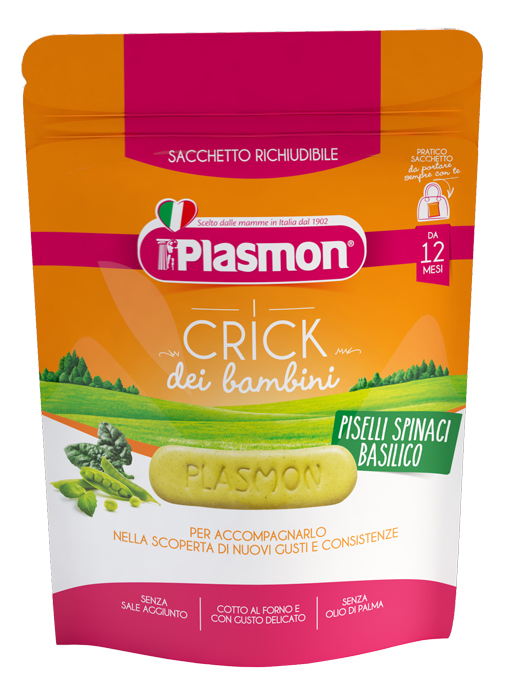 PLASMON Crick Spinaci/Piselli