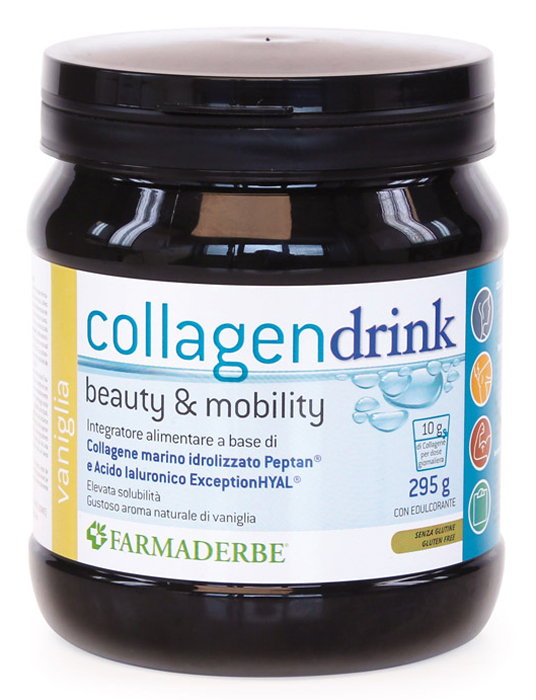 COLLAGEN Drink Vaniglia 295g - Integratore di collagene