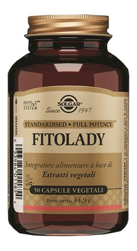 SOLGAR FITOLADY 50 Capsule - Integratore per i disturbi legati al ciclo mestruale e alla menopausa