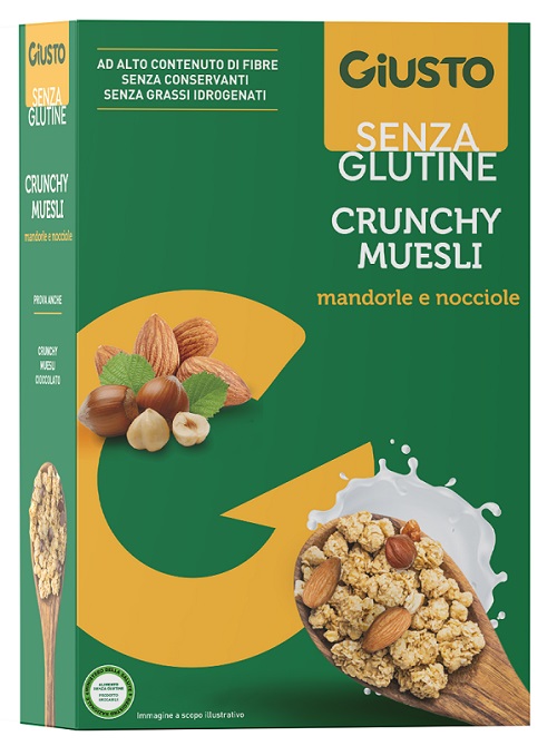GIUSTO S/G Crunchy Mues/Av/Man