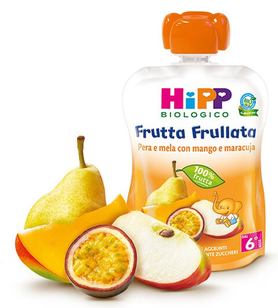 HIPP BIO FRUT FRU PER/ME/MA90G