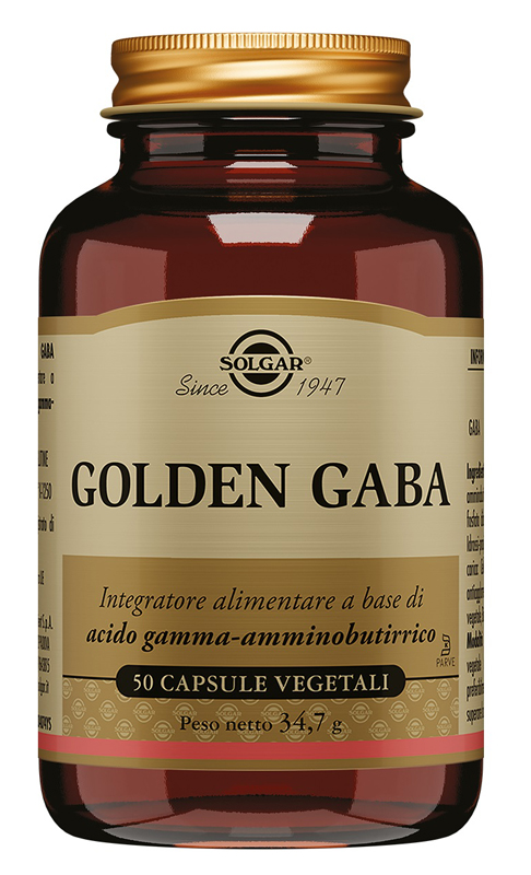 GOLDEN GABA 50 Cps Veg.SOLGAR
