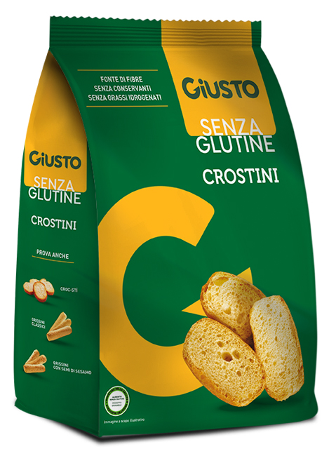 GIUSTO S/G CROSTINI 200G