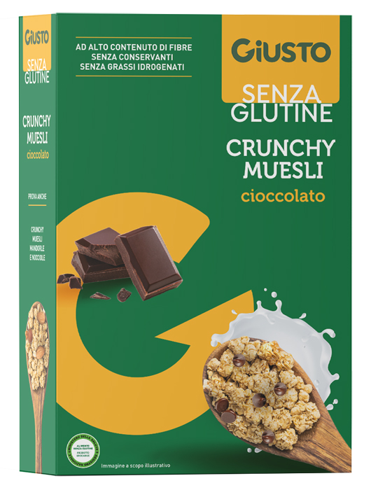 GIUSTO S/G Crunchy Mues Av/Cio