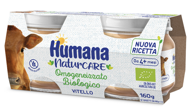OMO HUMANA Vitello Bio 2x80g