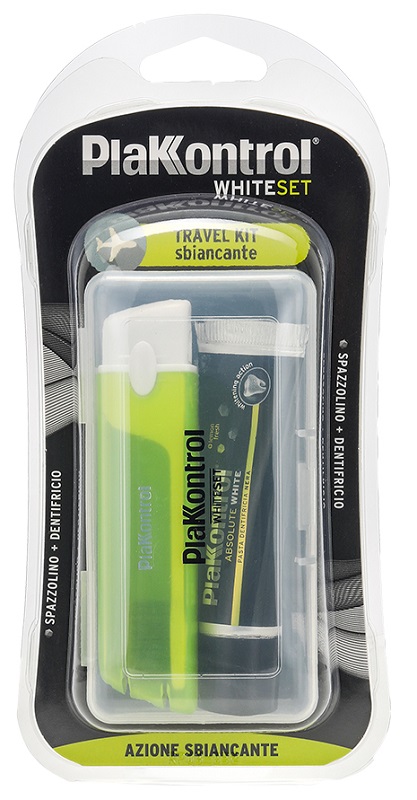 PLAKKONTROL WHITE SET TRAVEL K