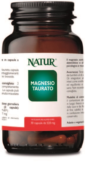 MAGNESIO TAURATO 30Cps NATUR