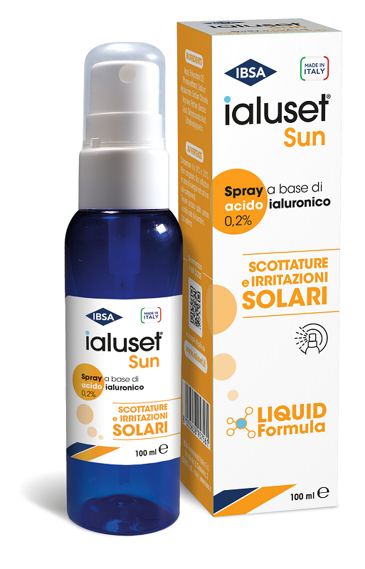 IALUSET SUN SPRAY ACIDO IALURONICO 100ML Scottature e Arrossamenti Cutanei