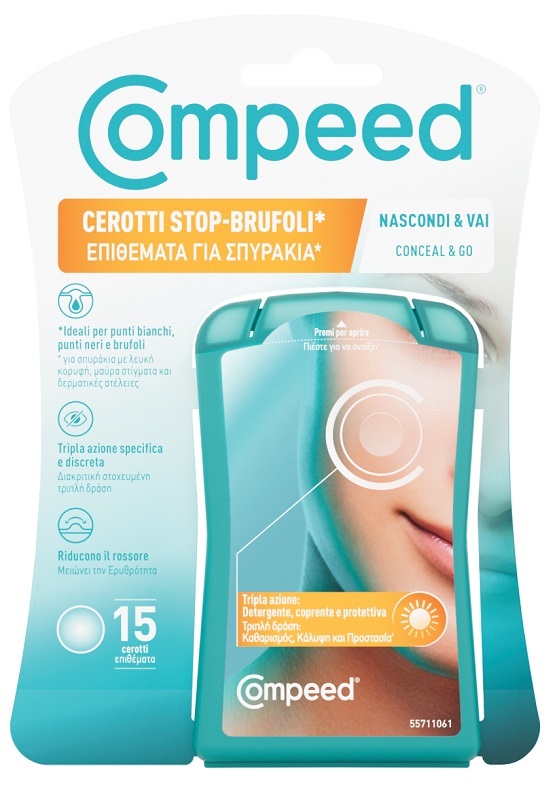 COMPEED Cerotti Stop Brufoli 15 Pezzi