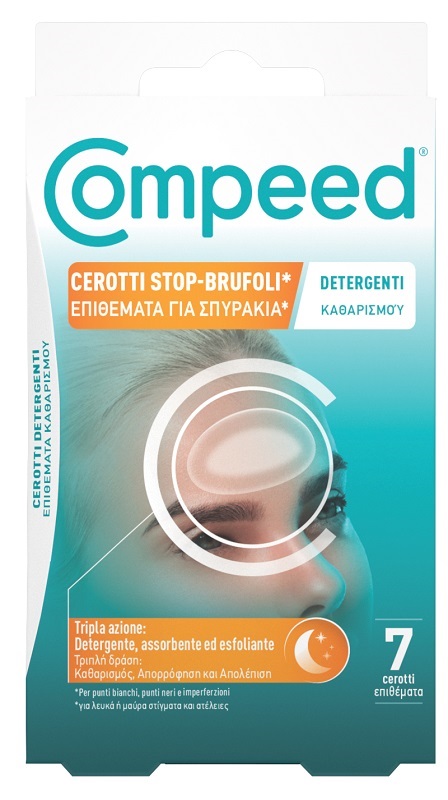 COMPEED Cerotto Stop Brufoli Detergente Esfoliante 15 Pezzi